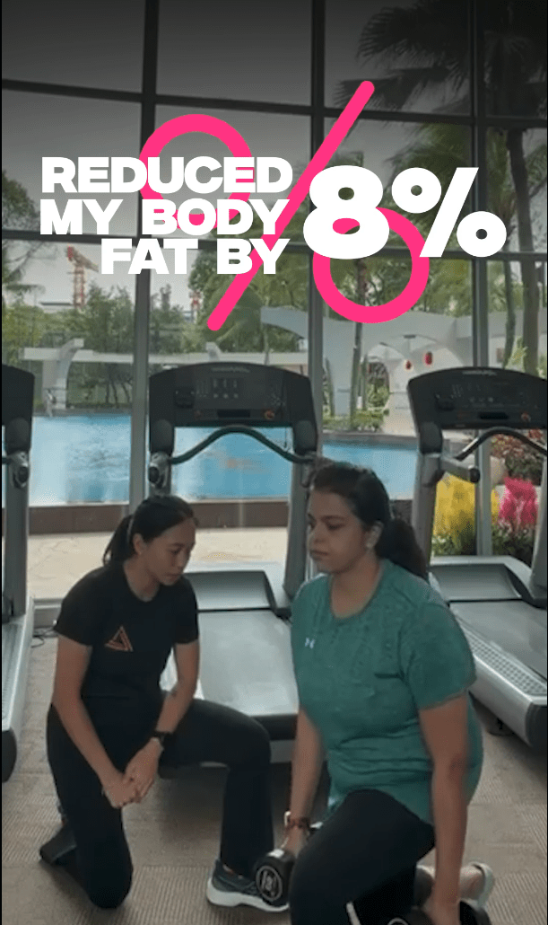 Shruti new mother weight loss testimonial - Dubai personal trainer