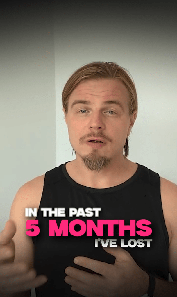 Jussi digital business leader fat loss testimonial - personal training Dubai