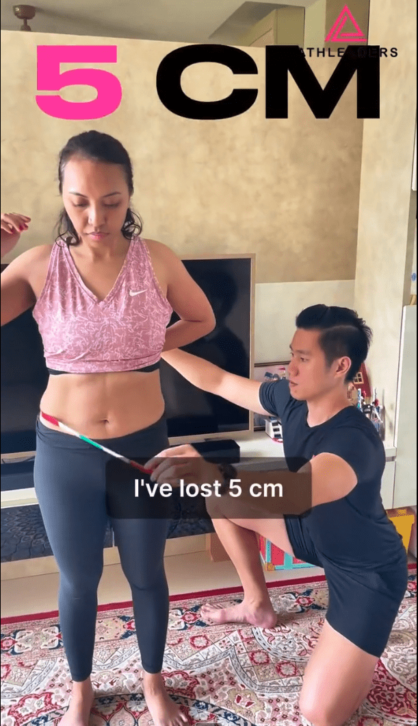 Rasyida marketing manager body transformation - fitness trainer Dubai