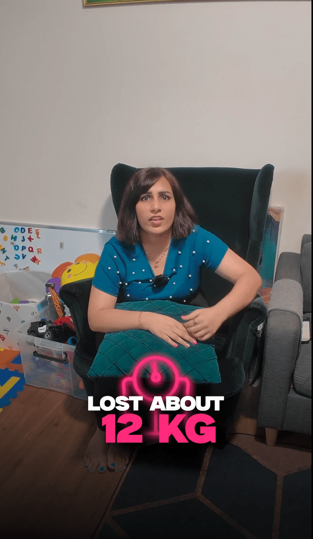 Teena manager weight loss success story - best personal training Dubai