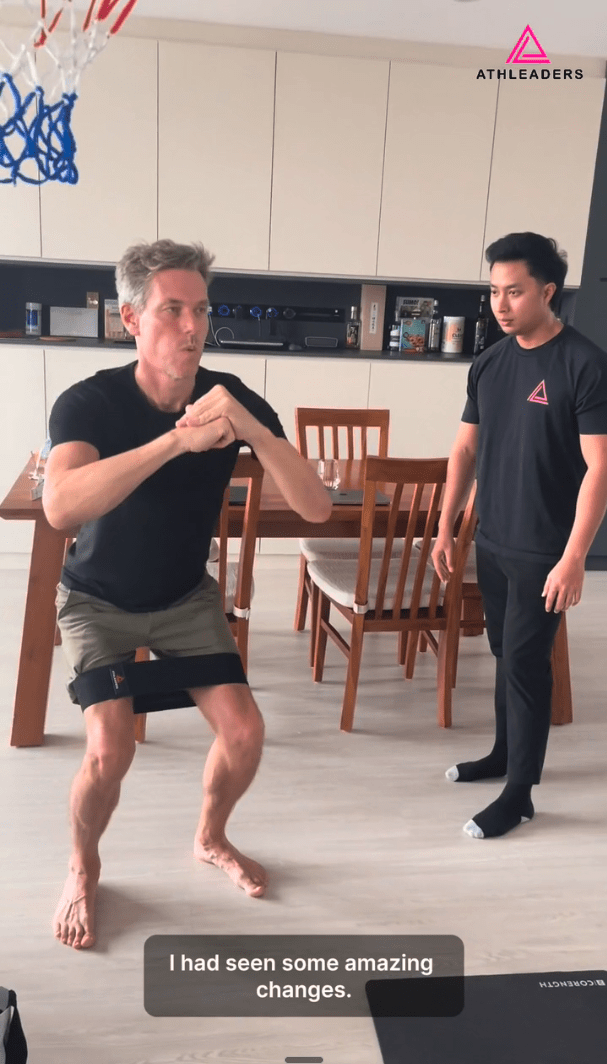 Sven business head stamina improvement - personal trainer Dubai at home